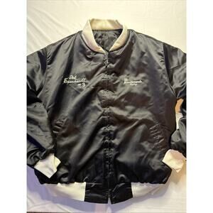 Vintage NASCAR Dale Earnhardt Satin Grail Jacket Goodwrench Size Med 90s Used